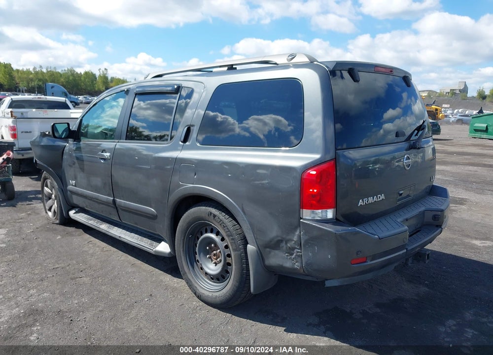2008 NISSAN ARMADA VIN: 5N1AA08C58N629392