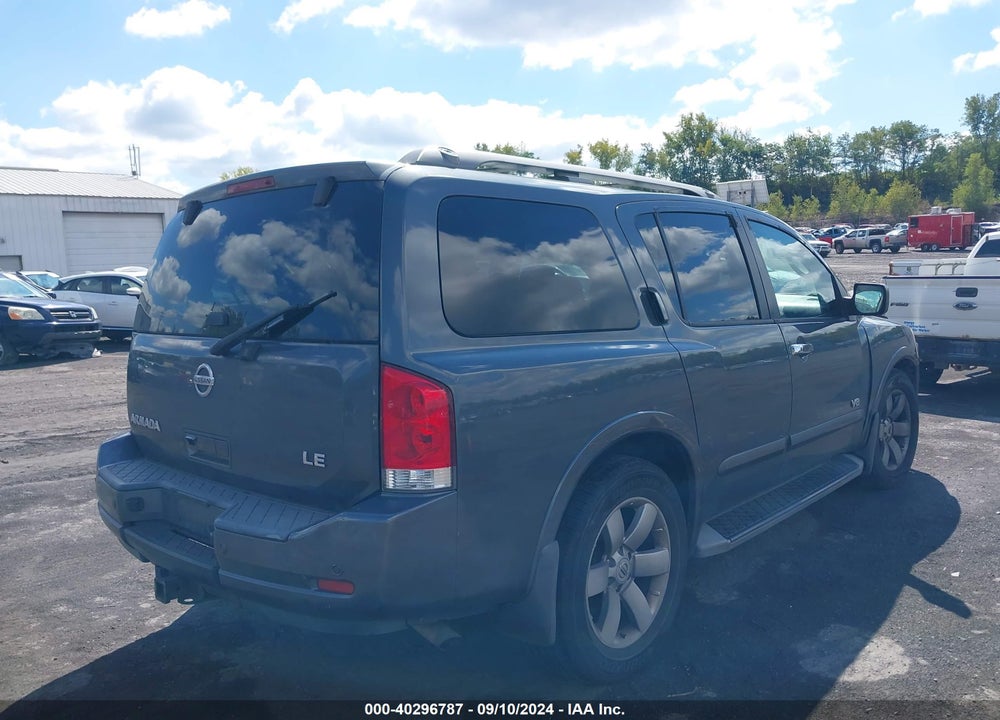 2008 NISSAN ARMADA VIN: 5N1AA08C58N629392