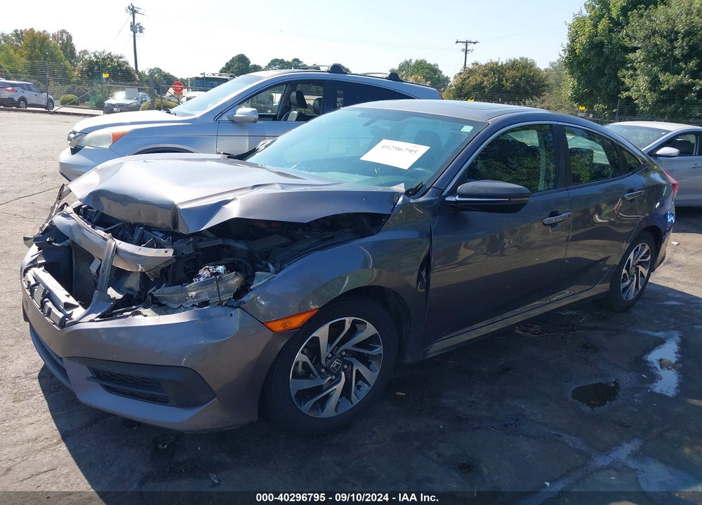 2016 HONDA CIVIC EX VIN: 19XFC2F76GE208998
