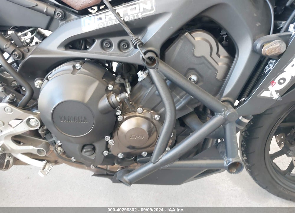 2018 YAMAHA MT09 VIN: JYARN53E3JA002846