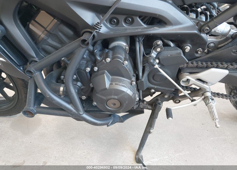 2018 YAMAHA MT09 VIN: JYARN53E3JA002846