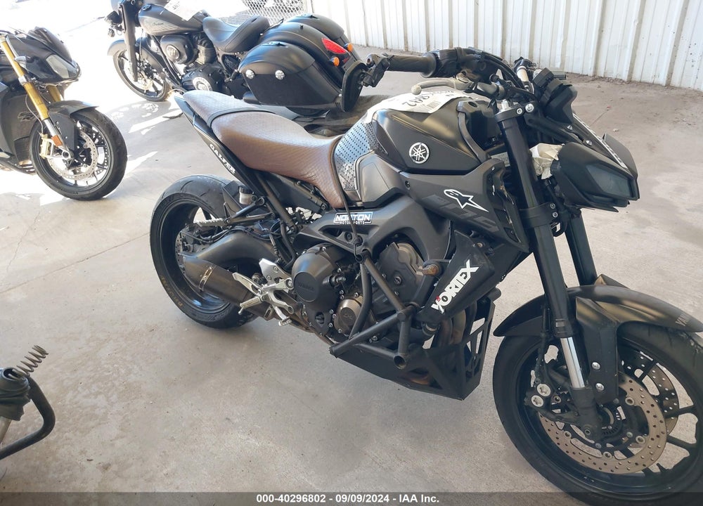 2018 YAMAHA MT09 VIN: JYARN53E3JA002846