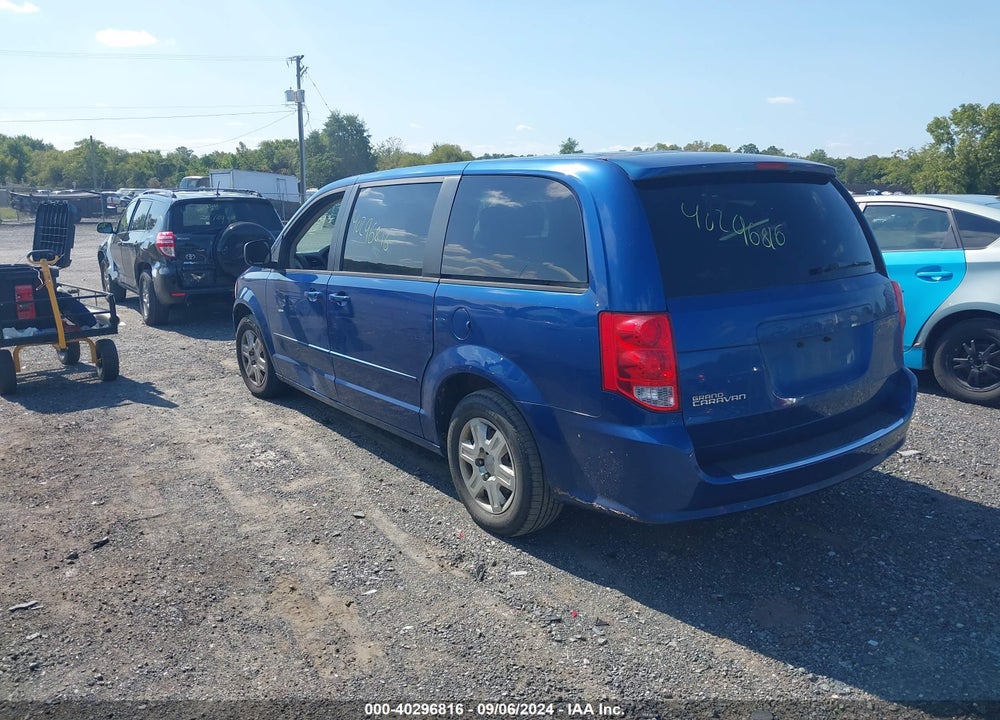 2011 DODGE GRAND CARAVAN EXPRESS VIN: 2D4RN4DG4BR611913