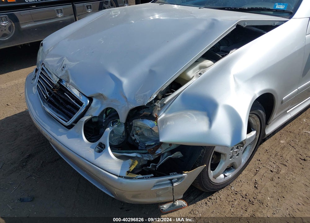 2002 MERCEDES-BENZ CLK 430 VIN: WDBLK70G72T100254