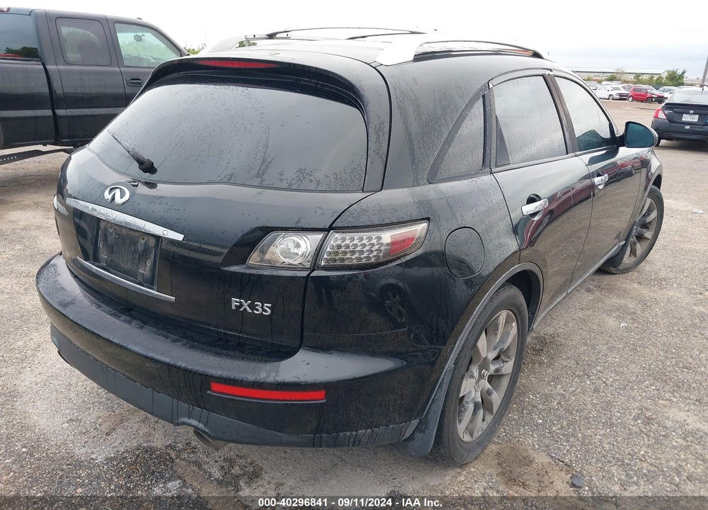 2005 INFINITI FX35 VIN: JNRAS08U65X107381