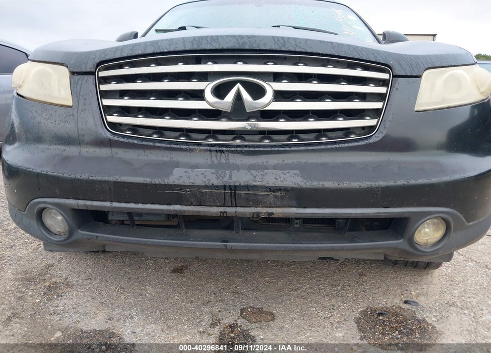 2005 INFINITI FX35 VIN: JNRAS08U65X107381