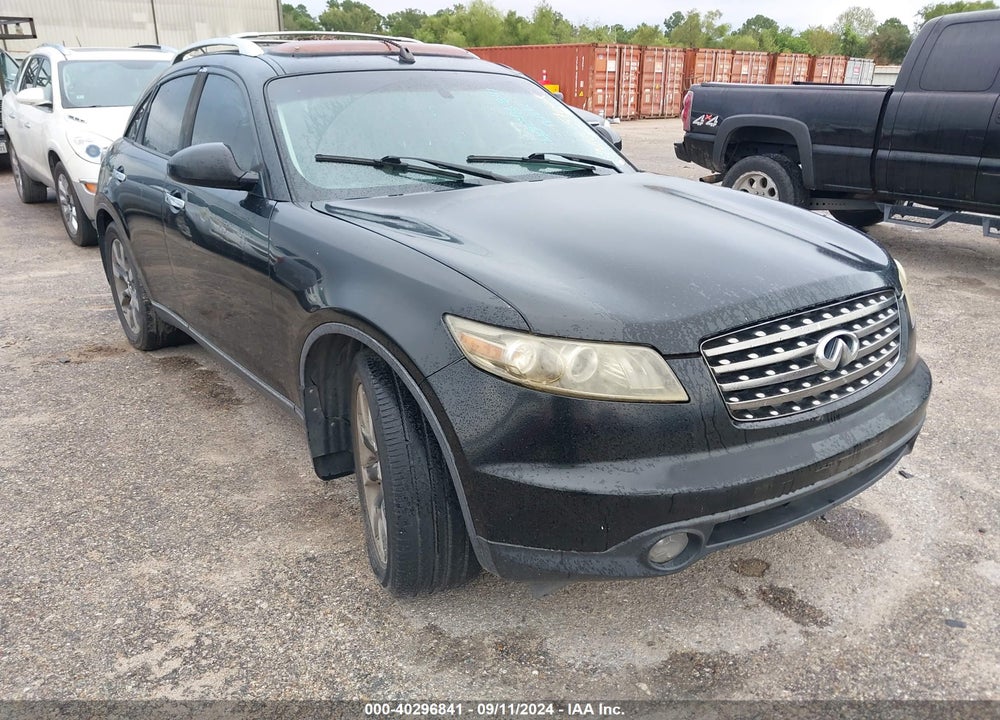 2005 INFINITI FX35 VIN: JNRAS08U65X107381