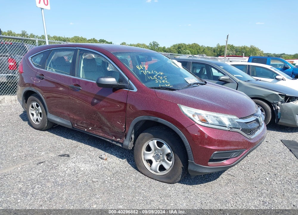 2015 HONDA CR-V LX VIN: 2HKRM4H39FH695382