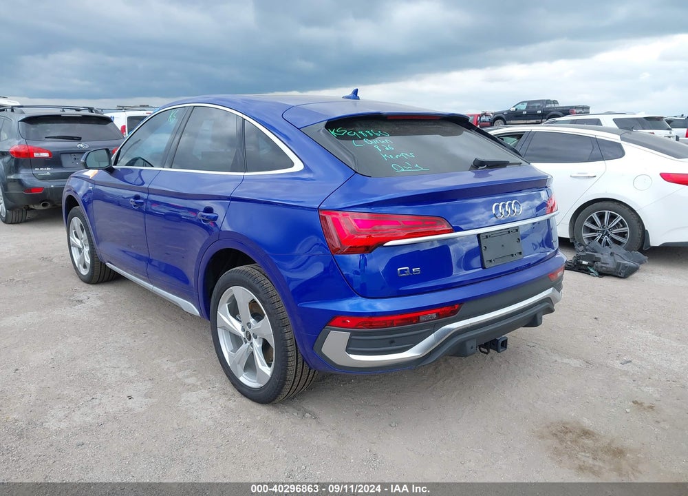 2024 AUDI Q5 SPORTBACK PREMIUM PLUS 45 TFSI S LINE QUATTRO S TRONIC VIN: WA15AAFY1R2086209