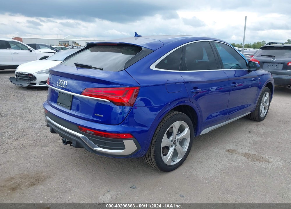 2024 AUDI Q5 SPORTBACK PREMIUM PLUS 45 TFSI S LINE QUATTRO S TRONIC VIN: WA15AAFY1R2086209