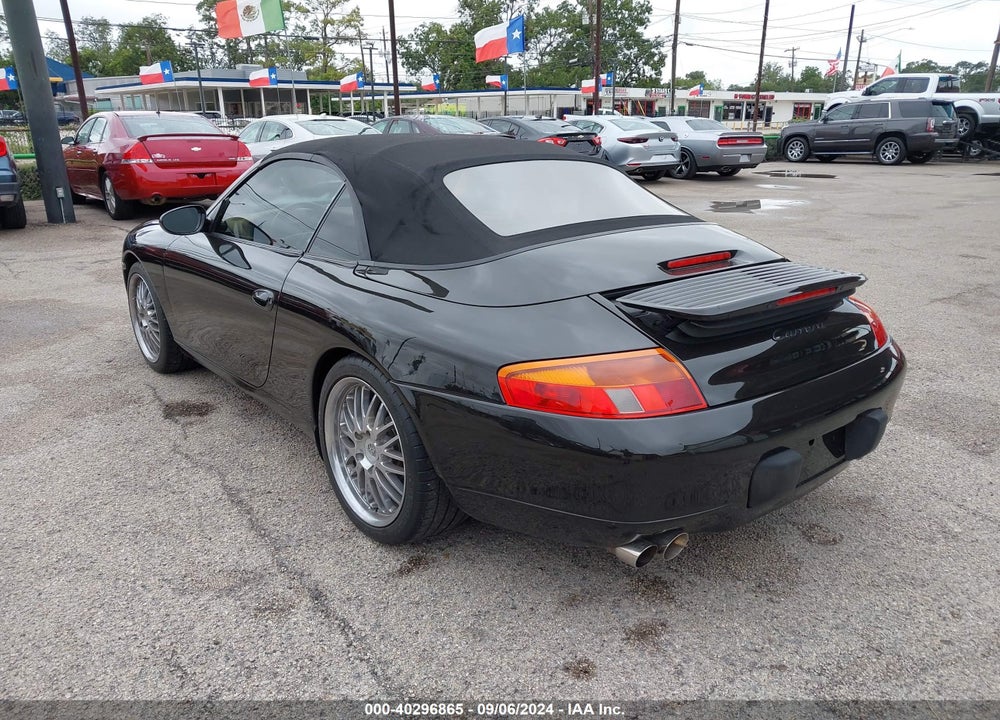 1999 PORSCHE 911 CARRERA /CARRERA 4 VIN: WP0CA2990XS650503