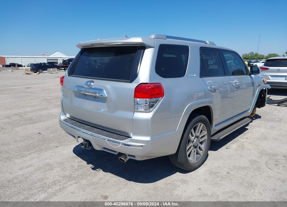 2011 TOYOTA 4RUNNER LIMITED V6 VIN: JTEZU5JR7B5024027