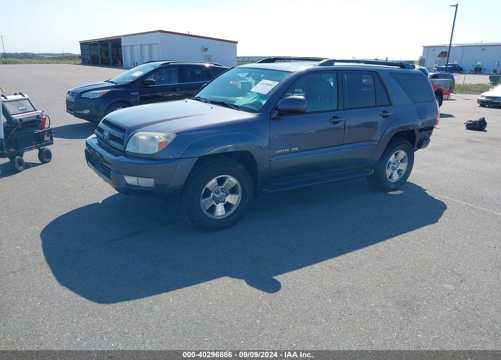 2005 TOYOTA 4RUNNER LIMITED V8 VIN: JTEBT17R050052306