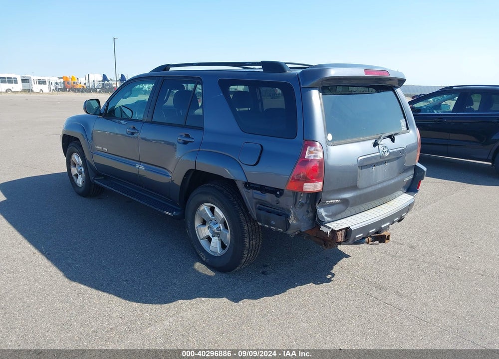 2005 TOYOTA 4RUNNER LIMITED V8 VIN: JTEBT17R050052306