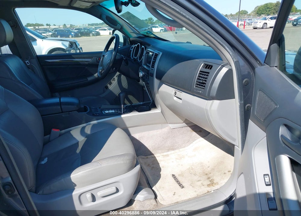 2005 TOYOTA 4RUNNER LIMITED V8 VIN: JTEBT17R050052306