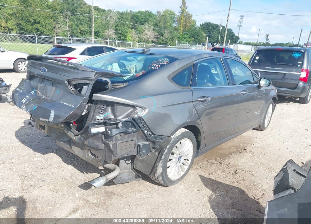 2013 FORD FUSION ENERGI TITANIUM VIN: 3FA6P0SU9DR351314