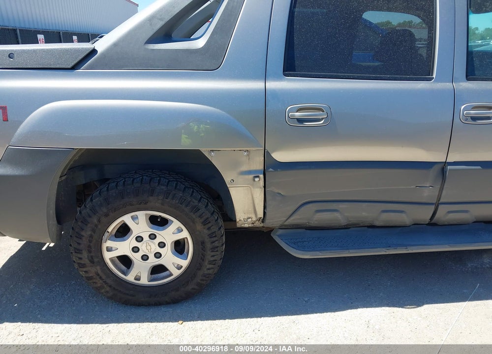 2002 CHEVROLET AVALANCHE 1500 VIN: 3GNEK13TX2G207688