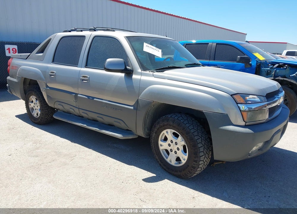 2002 CHEVROLET AVALANCHE 1500 VIN: 3GNEK13TX2G207688