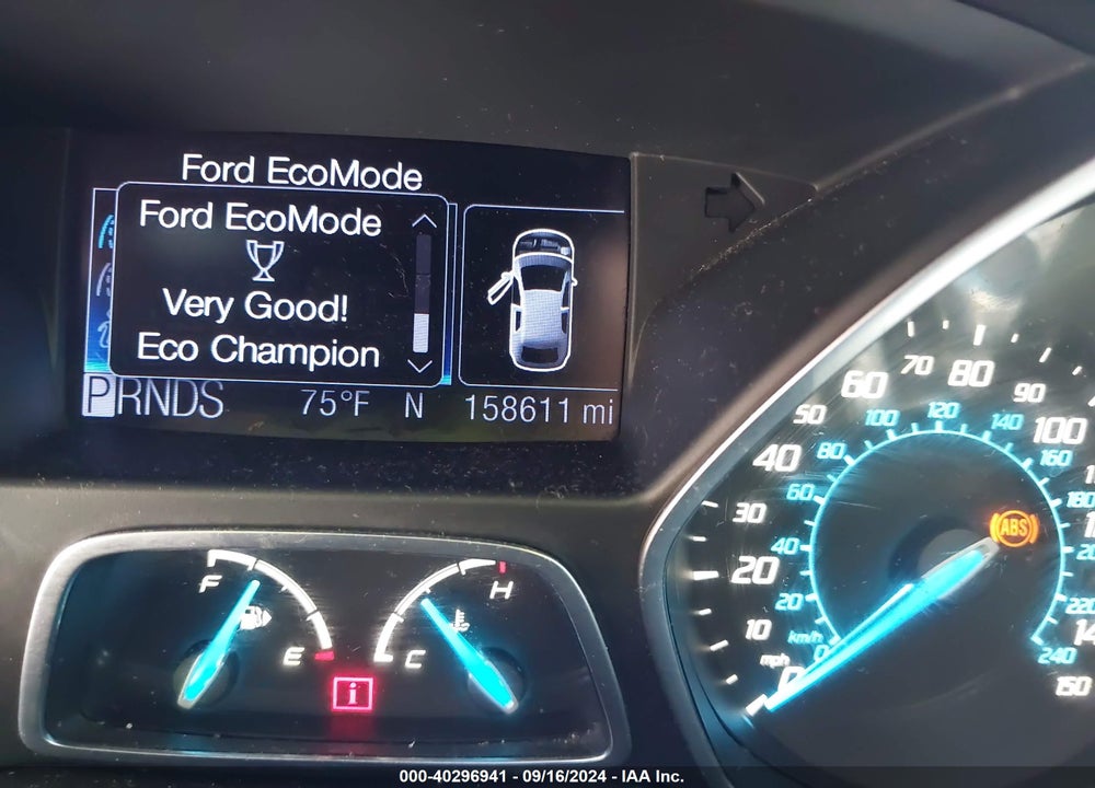 2013 FORD ESCAPE TITANIUM VIN: 1FMCU0J90DUA70168