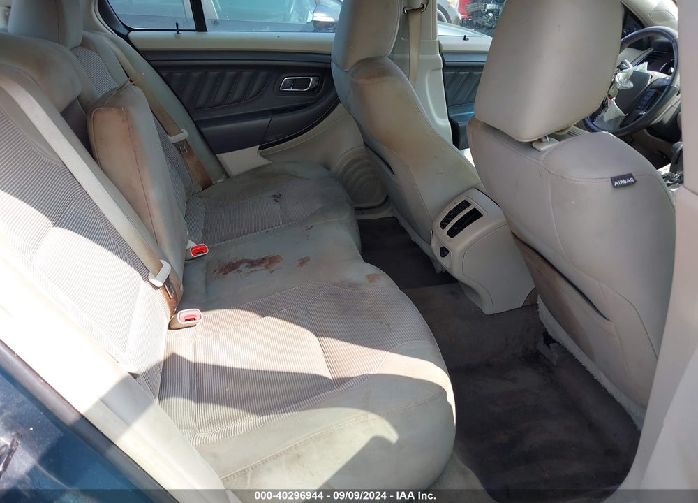 2010 FORD TAURUS SEL VIN: 1FAHP2EW2AG154537