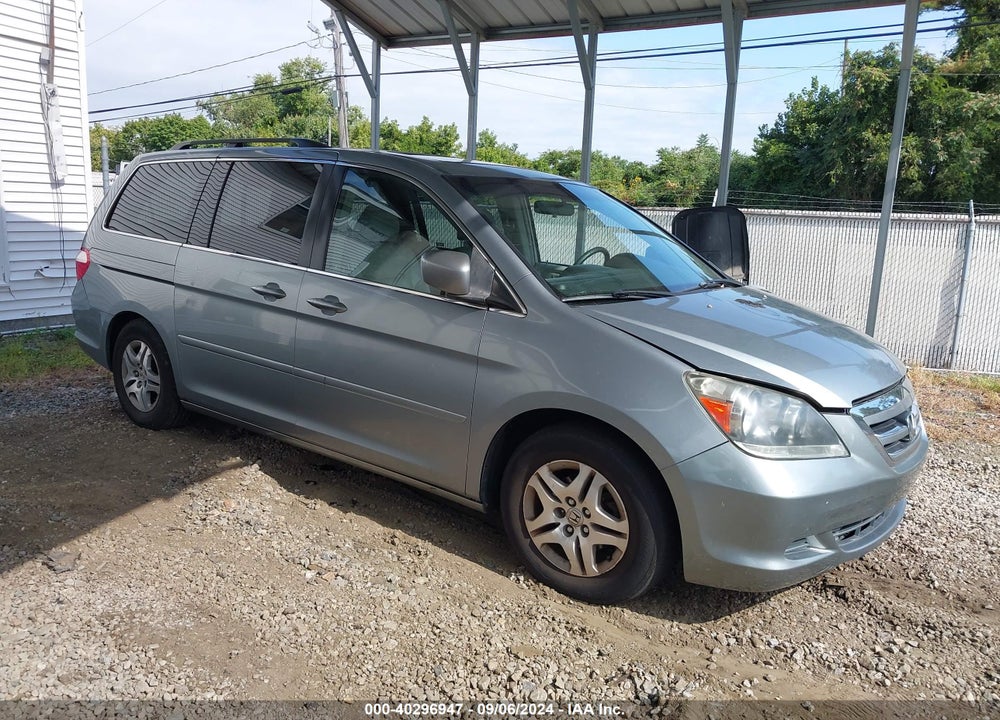 2006 HONDA ODYSSEY EX-L VIN: 5FNRL38696B055386