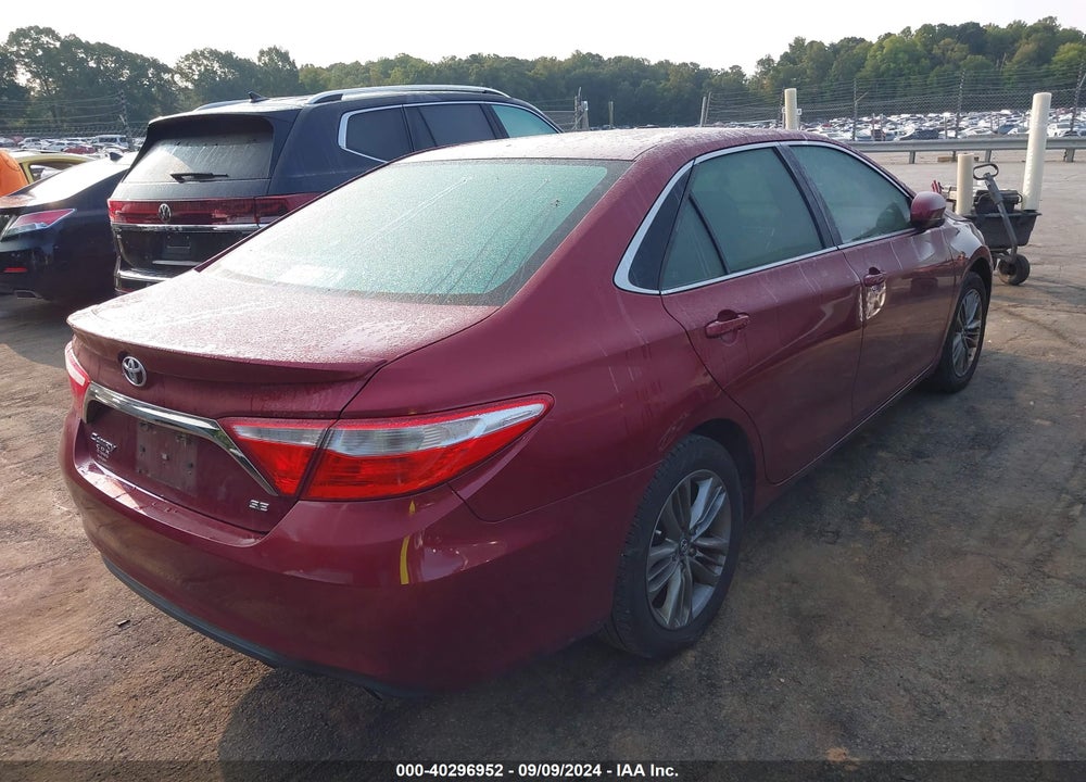 2016 TOYOTA CAMRY SE VIN: 4T1BF1FK3GU600399