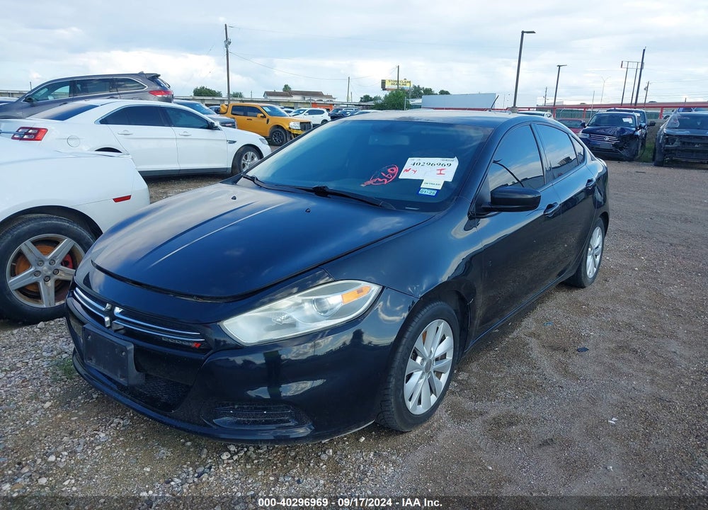 2014 DODGE DART AERO VIN: 1C3CDFDH9ED824491