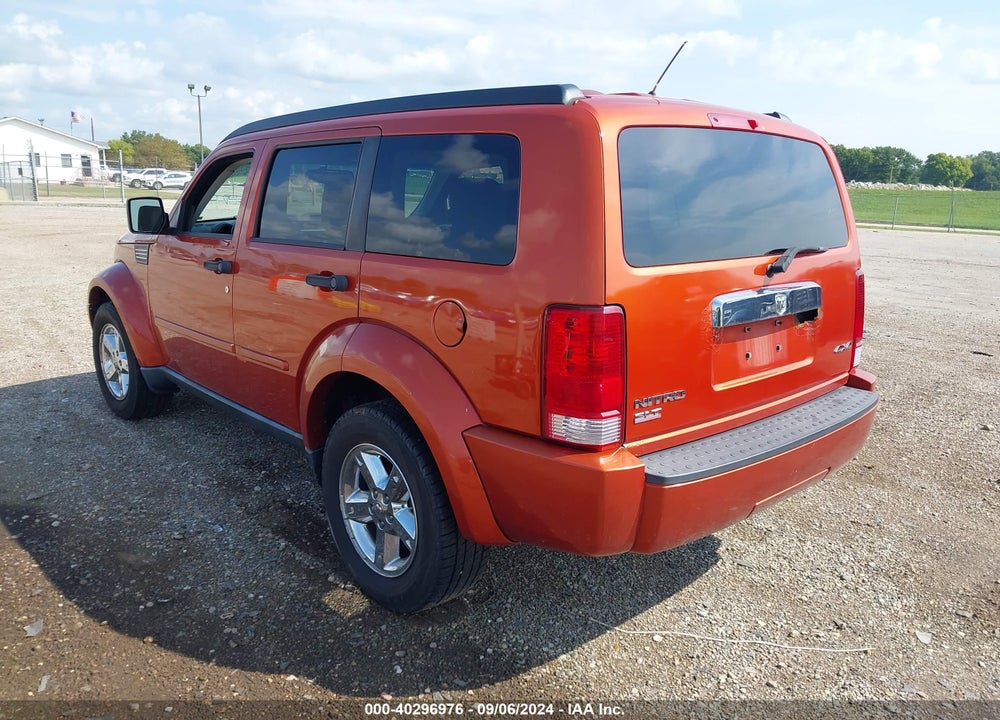 2008 DODGE NITRO SLT/RT VIN: 1D8GU58K88W138868