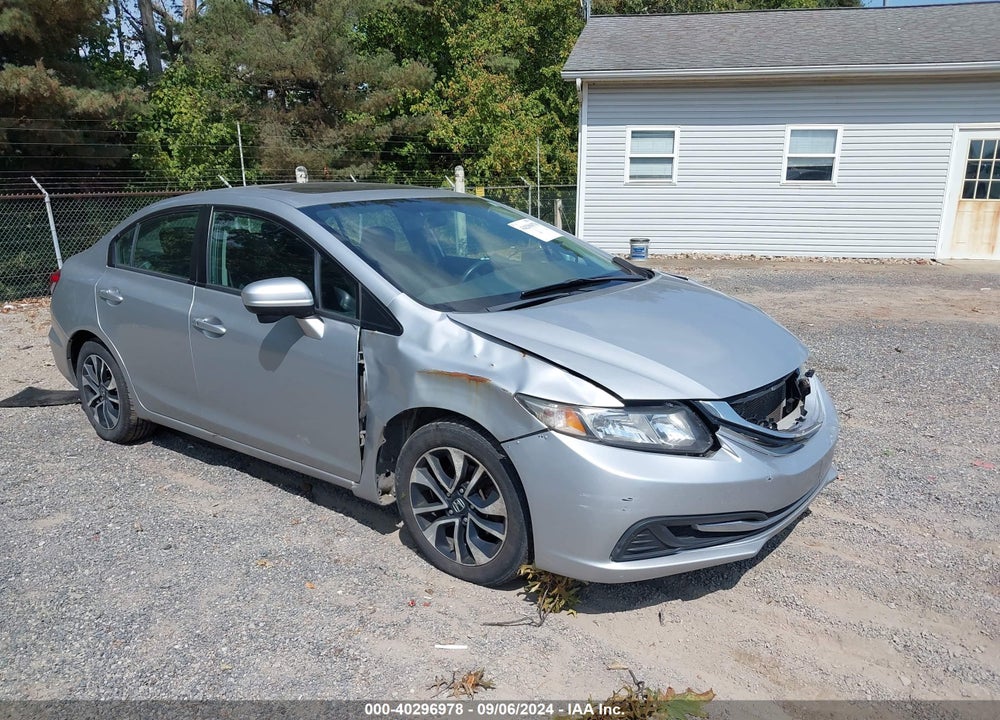 2014 HONDA CIVIC VIN: 19XFB2F80EE025153