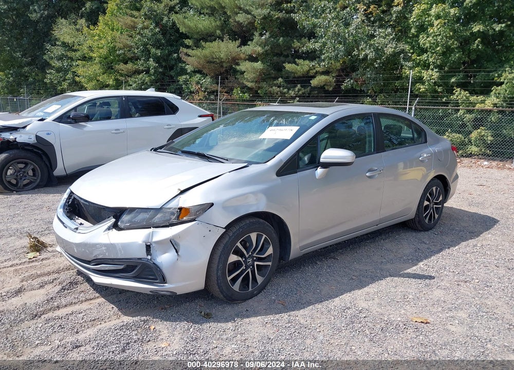 2014 HONDA CIVIC VIN: 19XFB2F80EE025153