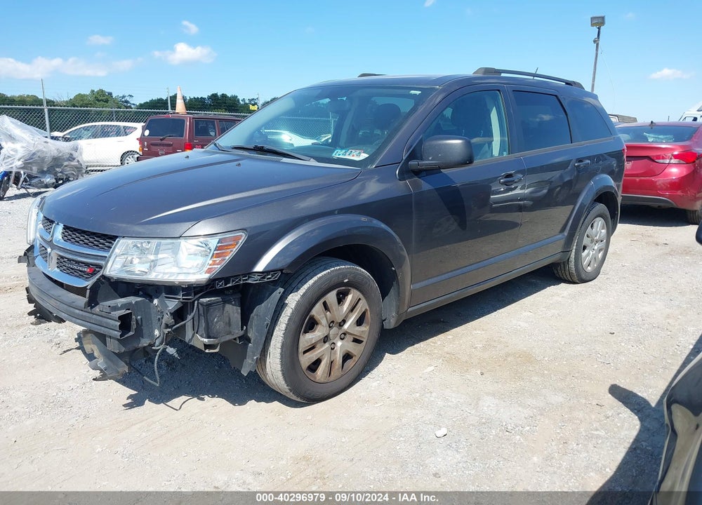 2016 DODGE JOURNEY SE VIN: 3C4PDCAB9GT105251