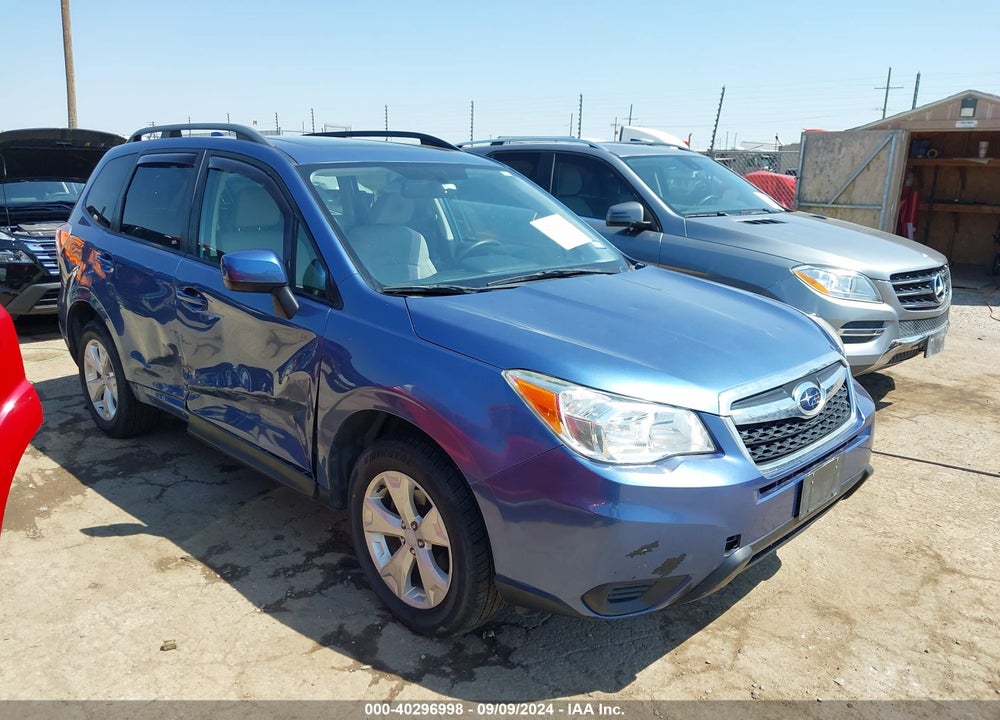 2016 SUBARU FORESTER 2.5I PREMIUM VIN: JF2SJADC4GH546992