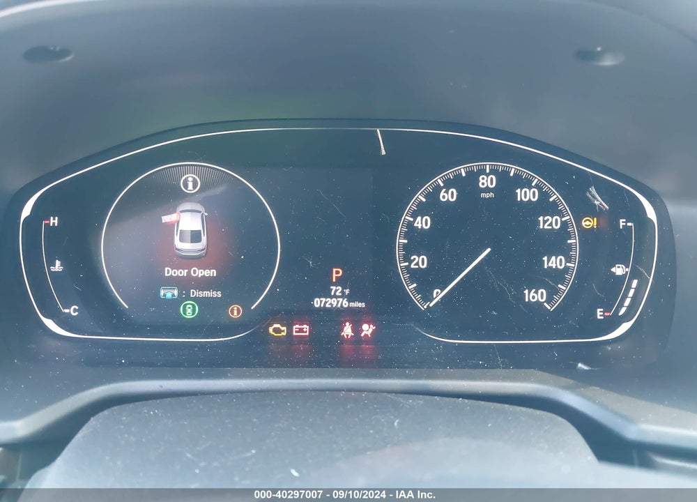 2018 HONDA ACCORD TOURING VIN: 1HGCV1F9XJA109539