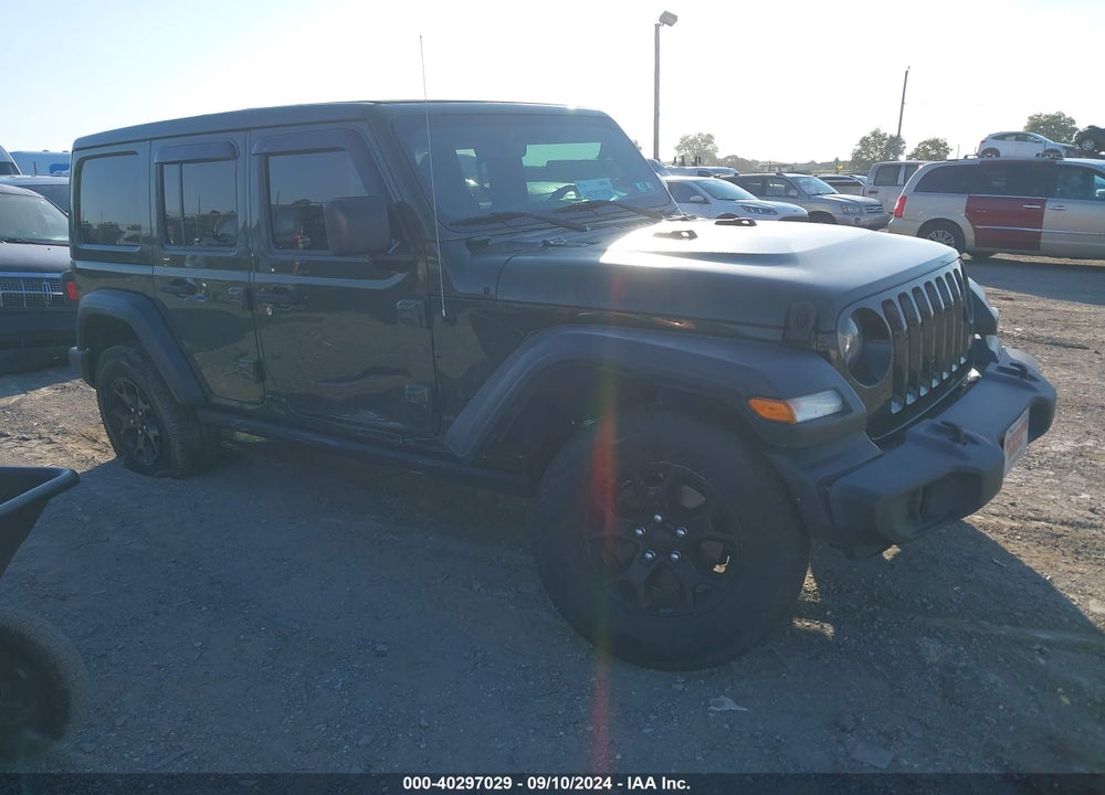 2020 JEEP WRANGLER UNLIMITED WILLYS 4X4 VIN: 1C4HJXDG8LW282874
