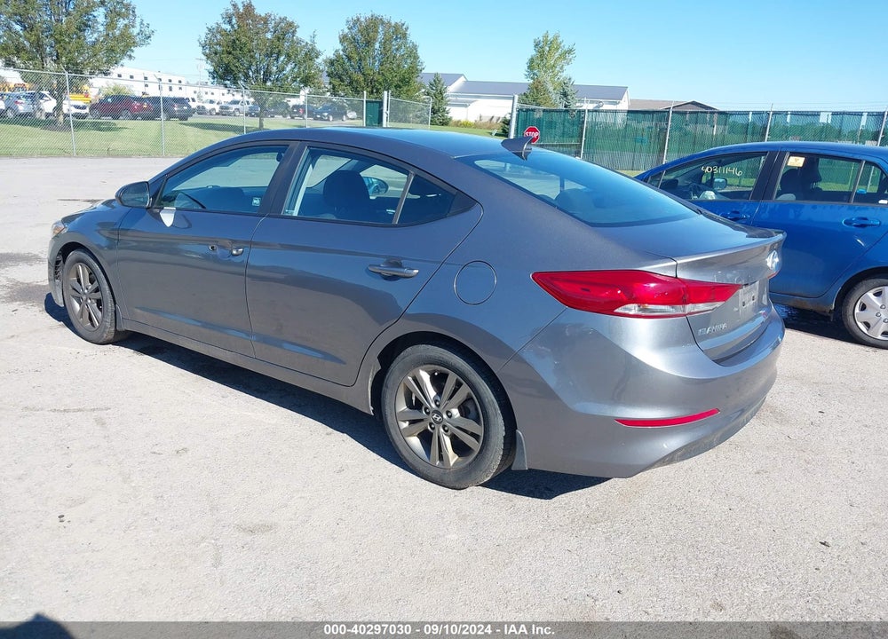 2018 HYUNDAI ELANTRA SEL VIN: 5NPD84LF6JH265513