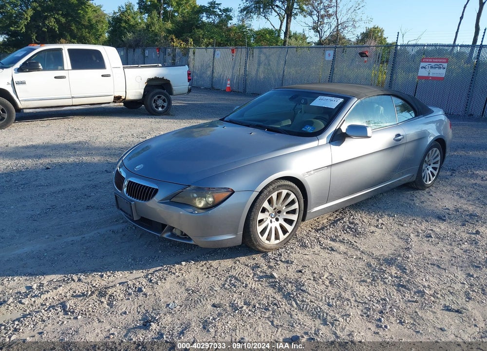 2004 BMW 645CI VIN: WBAEK73434B321464