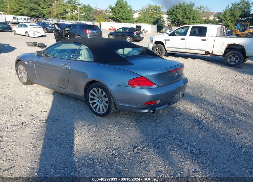 2004 BMW 645CI VIN: WBAEK73434B321464