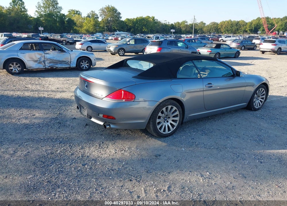 2004 BMW 645CI VIN: WBAEK73434B321464