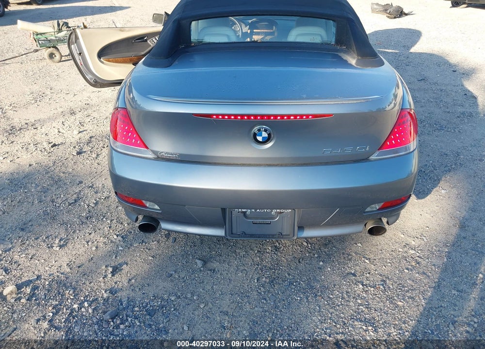 2004 BMW 645CI VIN: WBAEK73434B321464