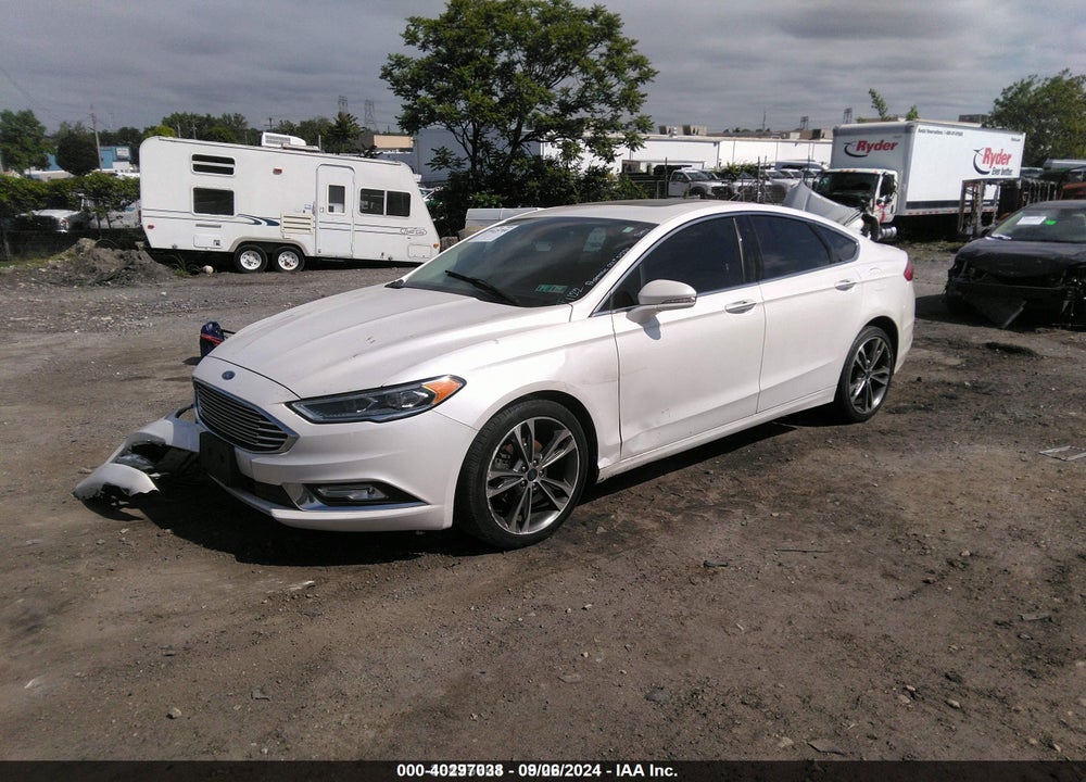 2017 FORD FUSION TITANIUM VIN: 3FA6P0K9XHR118656