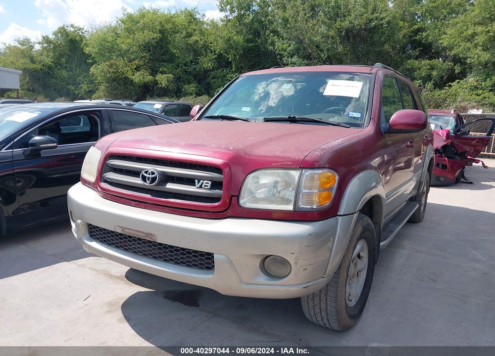 2002 TOYOTA SEQUOIA SR5 VIN: 5TDZT34A92S094978