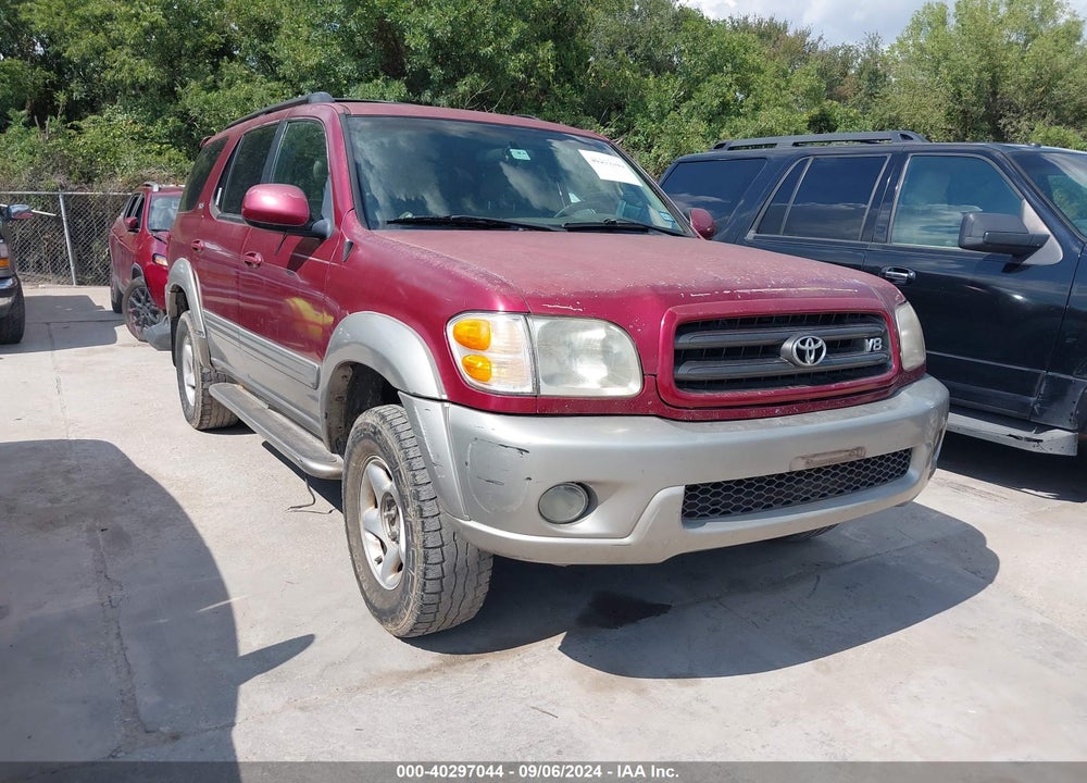 2002 TOYOTA SEQUOIA SR5 VIN: 5TDZT34A92S094978
