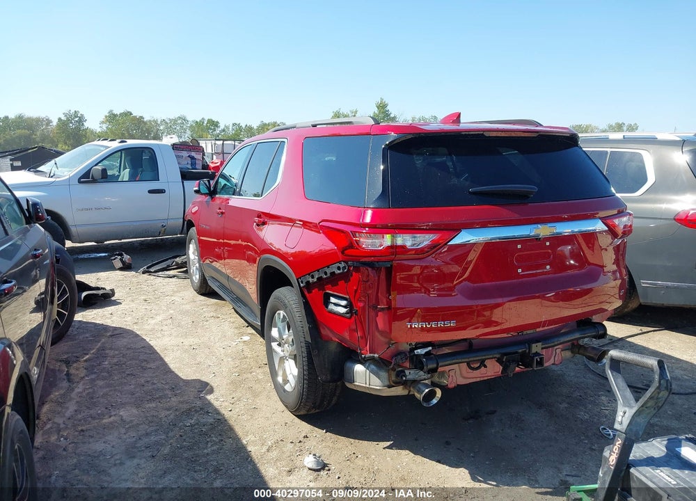 2020 CHEVROLET TRAVERSE FWD LT CLOTH VIN: 1GNERGKW4LJ224495