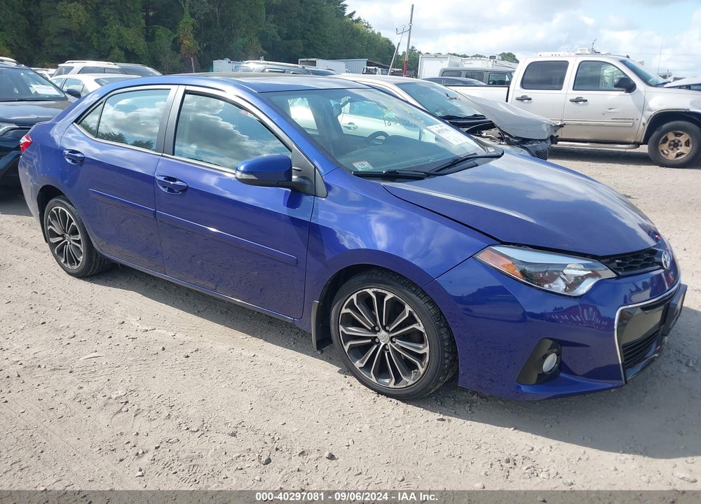 2014 TOYOTA COROLLA S PLUS VIN: 2T1BURHE6EC210374