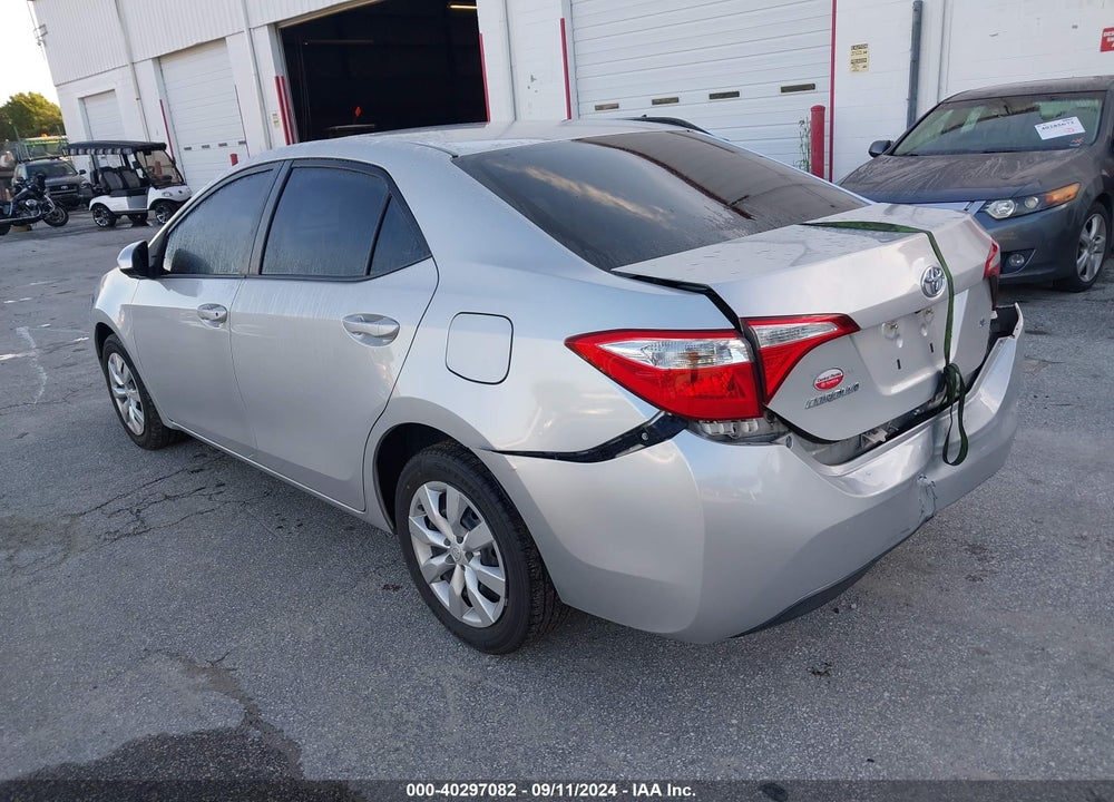 2016 TOYOTA COROLLA LE VIN: 5YFBURHE1GP525487