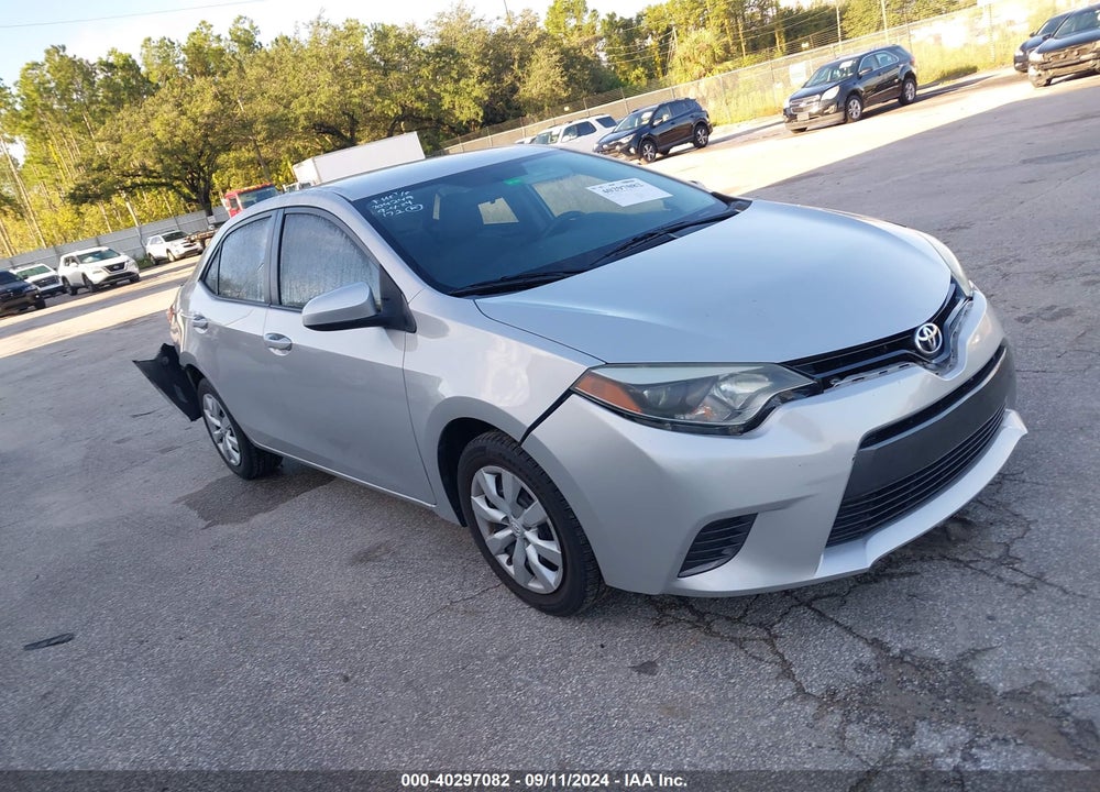 2016 TOYOTA COROLLA LE VIN: 5YFBURHE1GP525487