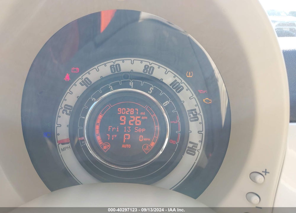 2012 FIAT 500C LOUNGE VIN: 3C3CFFER3CT127617