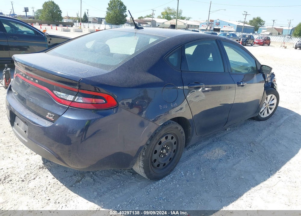 2014 DODGE DART SXT VIN: 1C3CDFBB2ED798735