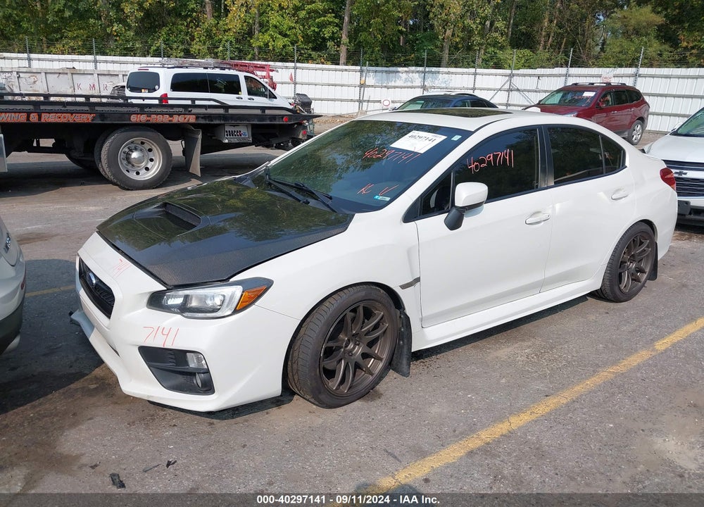2015 SUBARU WRX LIMITED VIN: JF1VA1G64F9826959