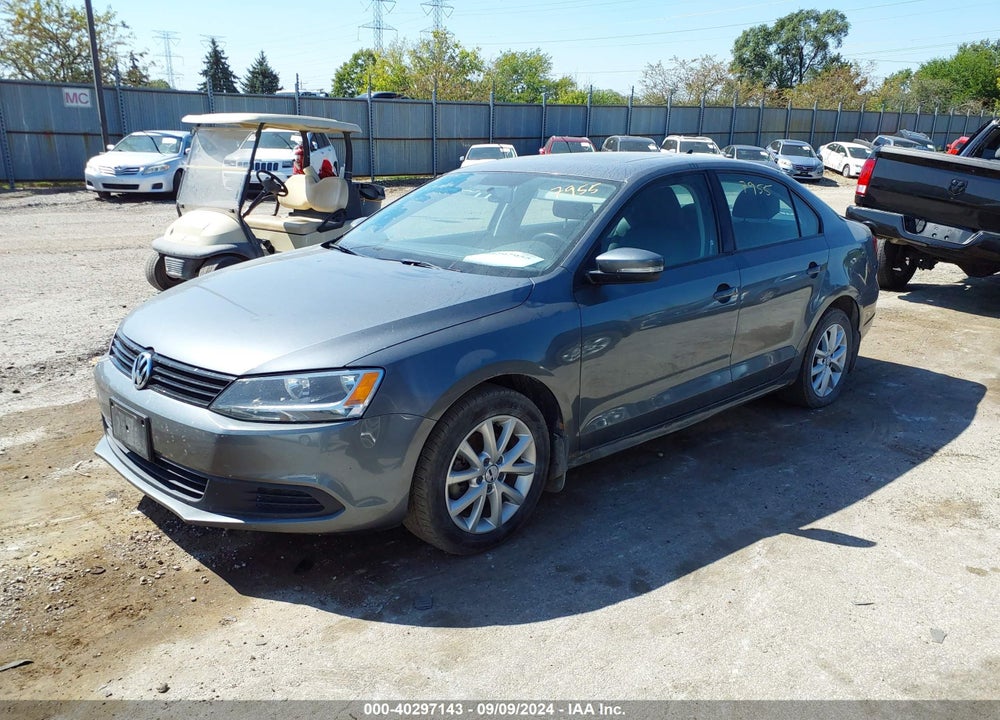 2012 VOLKSWAGEN JETTA 2.5L SE VIN: 3VWBP7AJ8CM306107